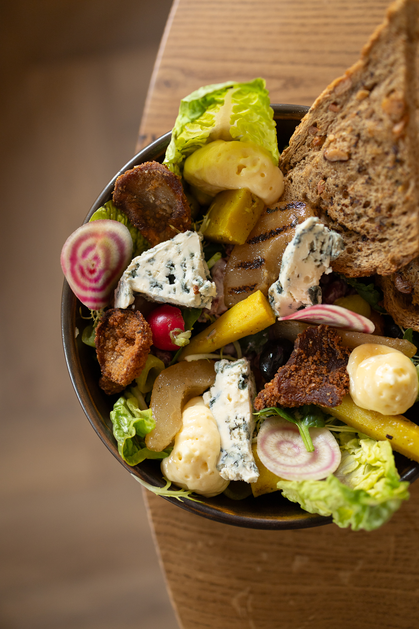 lunch salade bij 't Olde Regthuys